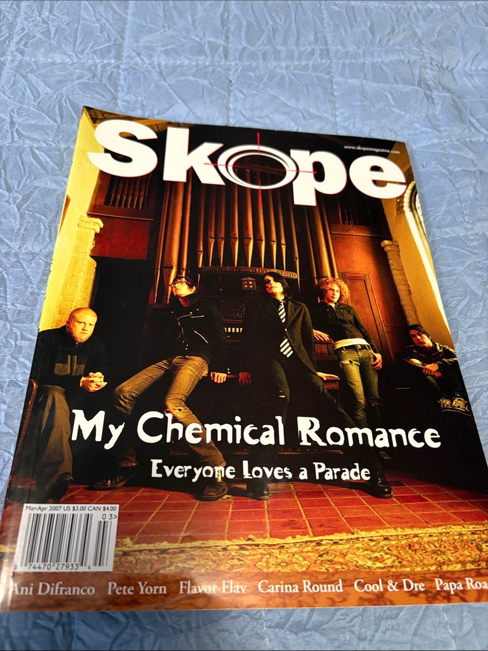 Skope Magazine Mar-Apr 2027 cover story My Chemical Romance